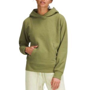 Lululemon Athletica Loungeful Hoodie Long Sleeve Pullover Casual Bronze Green 4